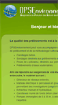 Mobile Screenshot of dpsenvironnement.fr